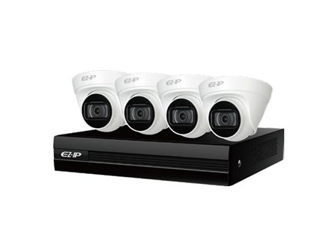 Комплект видеонаблюдения Dahua EZIP-KIT/NVR1B04HC-4P/E/4-T1B20 Комплект видеонаблюдения Dahua EZIP-KIT/NVR1B04HC-4P/E/4-T1B20