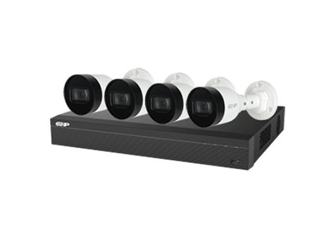 Комплект видеонаблюдения Dahua EZIP-KIT/NVR1B04HC-4P/E/4-B1B20 Комплект видеонаблюдения Dahua EZIP-KIT/NVR1B04HC-4P/E/4-B1B20